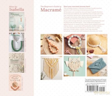 The Beginner's Guide to Macramé: Easy techniques and 8 fun projects - Isabella Strambio [KSIĄŻKA]