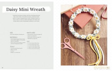 The Beginner's Guide to Macramé: Easy techniques and 8 fun projects - Isabella Strambio [KSIĄŻKA]