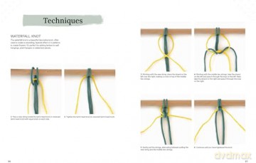 The Beginner's Guide to Macramé: Easy techniques and 8 fun projects - Isabella Strambio [KSIĄŻKA]