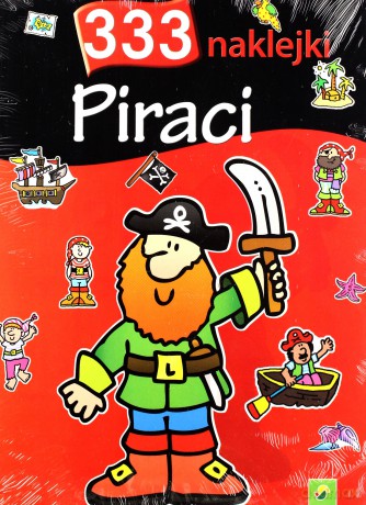 333 naklejki. Piraci [KSIĄŻKA]