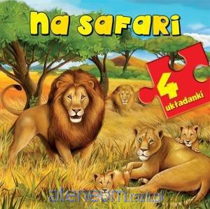4 układanki - Na safari [PUZZLE]
