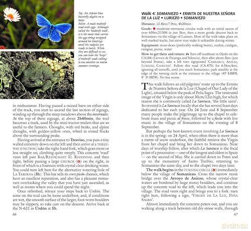 Picos de Europa Sunflower Walking Guide 9e: 26 long and short walks with detailed maps and GPS; car tour with pull-out map (Sunflower Guides) - Teresa Farino [KSIĄŻKA]