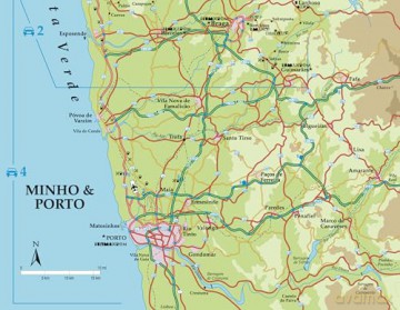 Northern Portugal Sunflower Walking Guide 5e: 30 long and short walks and 3 car tours (Sunflower Guides) - Paul Burton [KSIĄŻKA]