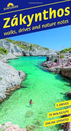 Zakynthos Sunflower Walking Guide 6e: 65 long and short walks and 5 car tours (Sunflower Guides) - Gail Schofield [KSIĄŻKA]