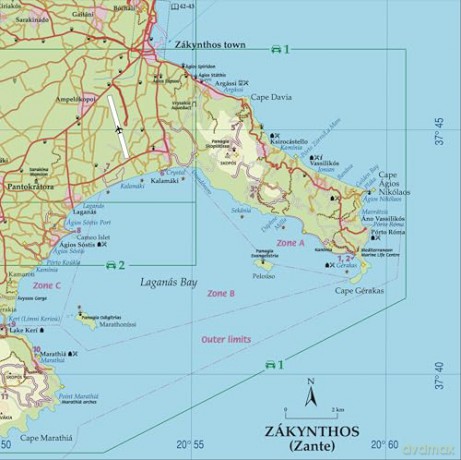 Zakynthos Sunflower Walking Guide 6e: 65 long and short walks and 5 car tours (Sunflower Guides) - Gail Schofield [KSIĄŻKA]