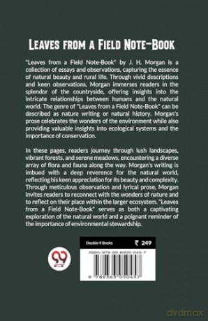 Leaves from a Field Note-Book (Edition2024) - J H Morgan [KSIĄŻKA]