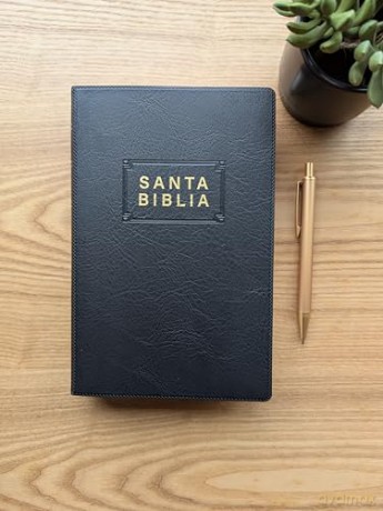 Santa Biblia NTV, Edición Premio Y Regalo, Vinipiel, Negro [KSIĄŻKA]