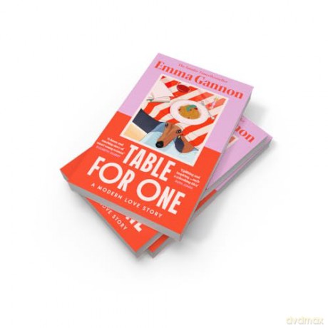 Table for One: The joyful, uplifting and relatable new contemporary fiction novel for 2025 that will get everyone talking from the acclaimed author of OLIVE - Emma Gannon [KSIĄŻKA]