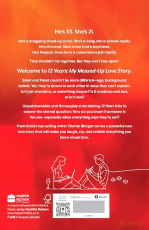 12 Years: My Messed-up Love Story - Chetan Bhagat [KSIĄŻKA]