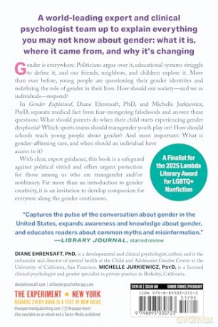 Gender Explained: A New Understanding of Identity in a Gender Creative World - Diane Ehrensaft [KSIĄŻKA]