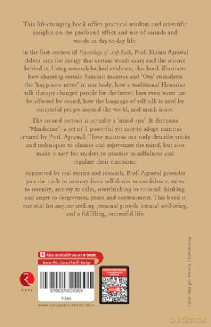 Psychology of Self-Talk: 7 Mindicure Mantras to a Happier, Healthier and Successful You - Prof. Manju Agrawal [KSIĄŻKA]