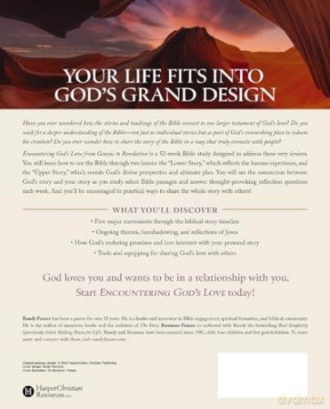 Encountering God's Love from Genesis to Revelation | Softcover: A 52-Week Bible Study - Randy Frazee [KSIĄŻKA]