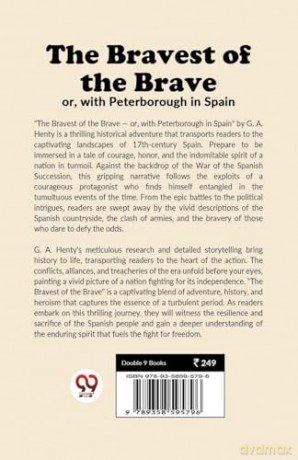 The Bravest of the Brave or, with Peterborough in Spain - G.A. Henty [KSIĄŻKA]