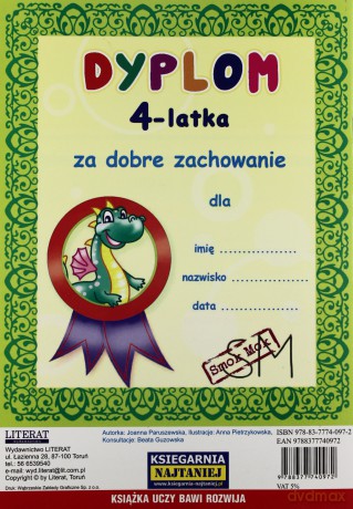 Akademia 4-latka. Zabawy i zadania [KSIĄŻKA]