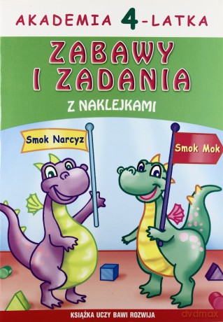 Akademia 4-latka. Zabawy i zadania [KSIĄŻKA]