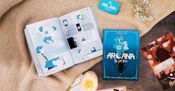 Arcana: The Lost Heirs: Discover magic, mystery and found family in this tarot-inspired fantasy graphic novel - Sam Prentice-Jones [KSIĄŻKA]