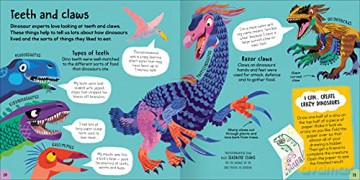 Children's - First Dinosaur: 48 Pages Full of Fun Facts and Colourful Artwork - Includes Dinosaur Poster (First Reference) [KSIĄŻKA]