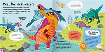 Children's - First Dinosaur: 48 Pages Full of Fun Facts and Colourful Artwork - Includes Dinosaur Poster (First Reference) [KSIĄŻKA]