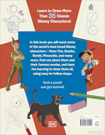 Disney How to Draw Classic Characters [KSIĄŻKA]