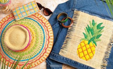 Raffia Embroidery: Vibrant designs inspired by the Caribbean - Tihara Smith [KSIĄŻKA]