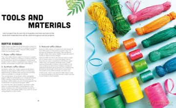 Raffia Embroidery: Vibrant designs inspired by the Caribbean - Tihara Smith [KSIĄŻKA]