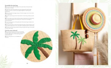 Raffia Embroidery: Vibrant designs inspired by the Caribbean - Tihara Smith [KSIĄŻKA]