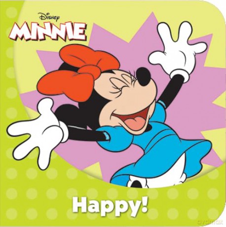 Disney - My Friend Minnie Mouse - My First Library 12 Board Book Block Set - Great for Teaching First Words - PI Kids - Emily Skwish [KSIĄŻKA]