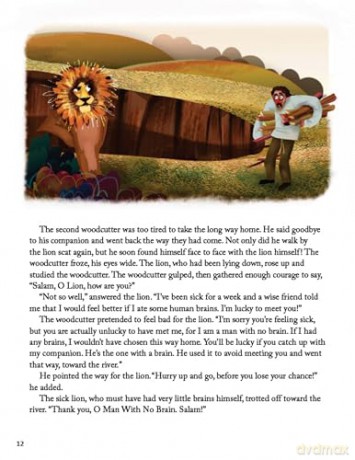 Arabic Folktales for Children: Timeless Stories to Share in English and Arabic (Free Online Audio Recordings and Bilingual Text) - Hadil Ghoneim [KSIĄŻKA]