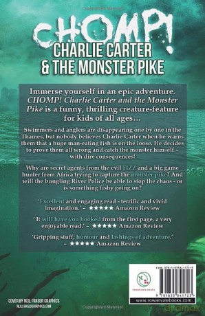 CHOMP! Charlie Carter and the Monster Pike - David Rogers [KSIĄŻKA]