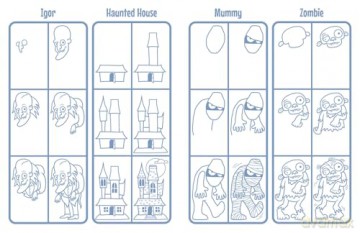 How to Draw 501 Cartoons (501 Things to Draw) - Nat Lambert [KSIĄŻKA]