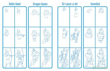 How to Draw 501 Cartoons (501 Things to Draw) - Nat Lambert [KSIĄŻKA]