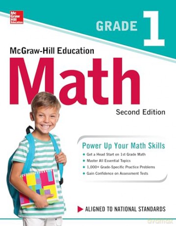 McGraw-Hill Education Math Grade 1, Second Edition (TEST PREP) - McGraw Hill [KSIĄŻKA]