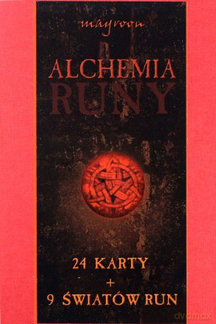 Alchemia runy. 24 karty + 9 światów run [KSIĄŻKA]