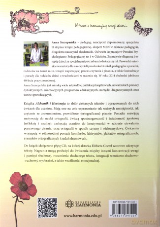 Alchemik i Hortensja. Ćwiczenia ortograficzne IV-VI [KSIĄŻKA]+[CD]