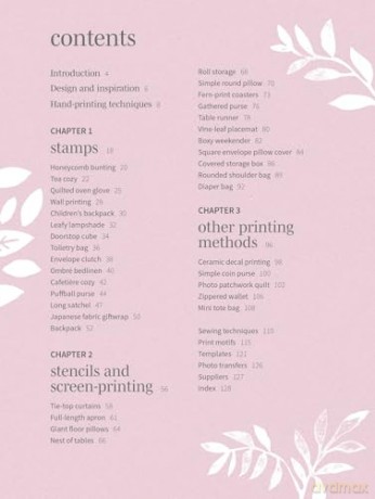 A Beginner's Guide to Hand-Printing: 35 projects to make: Stylish step-by-step projects using stamps, stencils, screen printing, and more - CICO Books [KSIĄŻKA]