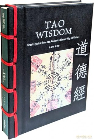 Tao Wisdom: Great Quotes from the Ancient Chinese Way of Virtue (Chinese Bound Mini) - Lao Tzu [KSIĄŻKA]