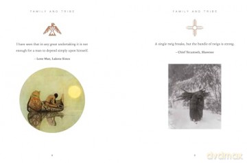Native American Wisdom (Chinese Bound Mini) - Michael Kerrigan [KSIĄŻKA]