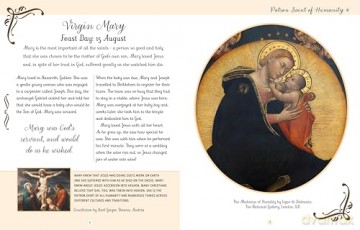 The Children's Book of Saints and Angels: Popular Stories of Familiar Saints - Claire Llewellyn [KSIĄŻKA]