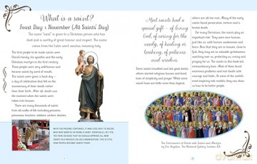 The Children's Book of Saints and Angels: Popular Stories of Familiar Saints - Claire Llewellyn [KSIĄŻKA]