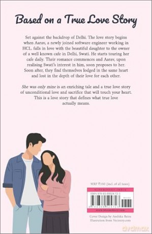 She Was Only Mine:A True Love Story Adapted into Fiction - Ojha Abhinav [KSIĄŻKA]