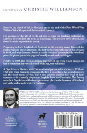 A Day Between Weathers: Collected Poems 1938-1978: 6 (Northus Shetland Classics) - William J. Tait [KSIĄŻKA]