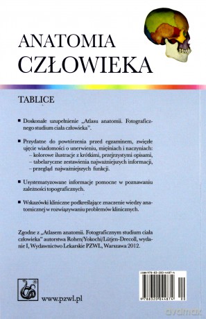 Anatomia człowieka Tablice [KSIĄŻKA]