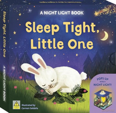 Sleep Tight, Little One: A Night Light Book - Johnny Barr [KSIĄŻKA]