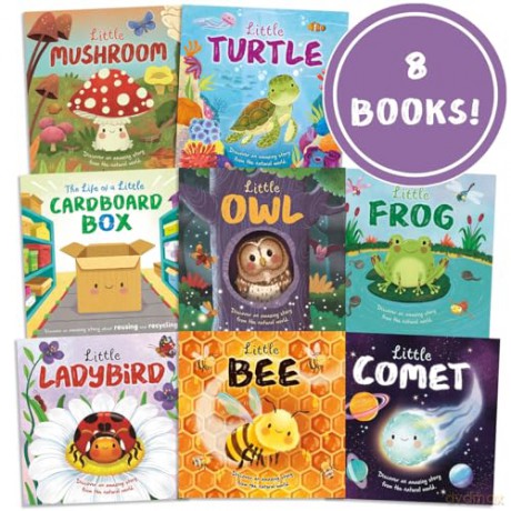 Collection of 8 Nature Stories 2 (Children's Illustrated Picture Flats) [KSIĄŻKA]