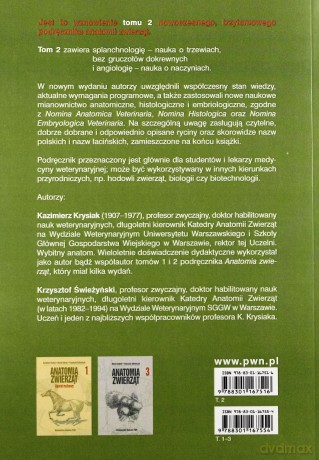 Anatomia zwierząt tom 2 - Narządy wewnętrzne [KSIĄŻKA]