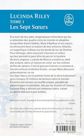 Les sept s urs - maia (les sept soeurs, tome 1) - Lucinda Riley [KSIĄŻKA]