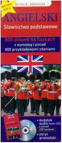 Angielski Fiszki - Słownictwo podstawowe [KSIĄŻKA]