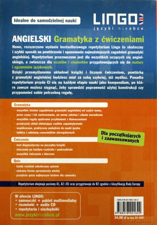 Angielski Gramatyka z ćwiczeniami Repetytorium [KSIĄŻKA]