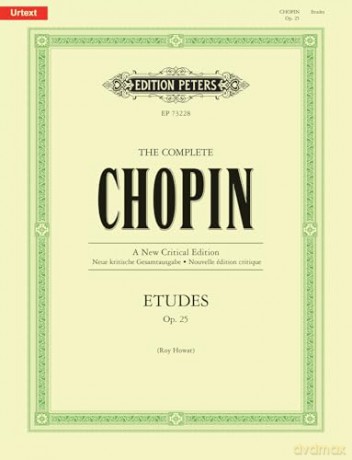 The Complete Chopin: Études Op. 25 (Piano Solo) (EP73228) - Frederic Chopin [KSIĄŻKA]