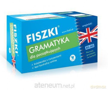Angielski. Fiszki - Gramatyka dla początkujących [KSIĄŻKA]